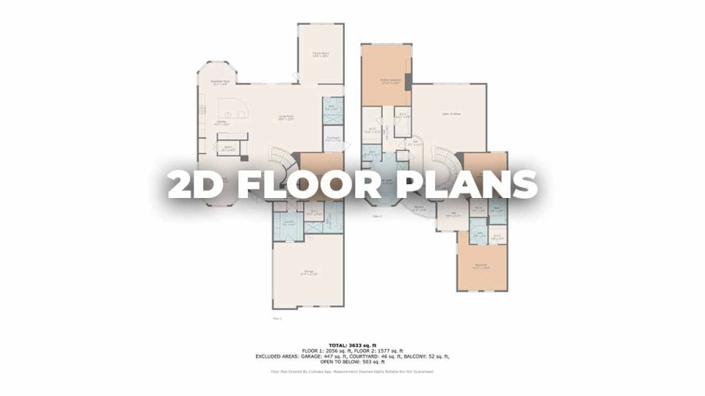 2D Floor Plans